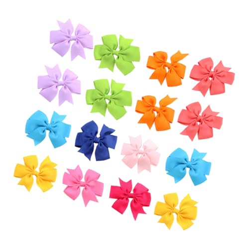 Milisten 20 Stück Haarklammern für Mädchen Bunte Schleifen Haarspangen für Junge Mädchen und Kleinkinder Strapazierfähige Süße Haarschmuck Accessoires für Verschiedene Anlässe und Outfits von Milisten