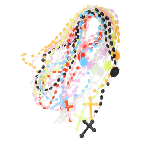 Milisten 20stücke Kreuzkette Mit Leuchtendem Kreuzanhänger Im Dunkeln Leuchtend Kreuzkette Für Damen Mit Anhänger Halskette Mit Kreuz Damen-halskette Zur Dekoration Für Verschiedene Milisten 20stücke Kreuzkette Mit Leuchtendem Kreuzanhänger Im Dunkeln Leuchtend Kreuzkette Für Damen Mit Anhänger Halskette Mit Kreuz Damen-halskette Zur Dekoration Für Verschiedene von Milisten