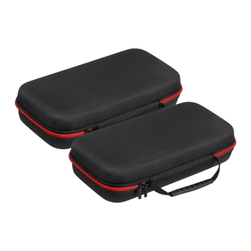 Milisten 2stücke Mikrofon-Aufbewahrungstasche Eva-hartschale Tragbarer Organizer Für Kabellose Mikrofone Schützende Aufbewahrungsbox Für Reisen Und Outdoor-nutzung von Milisten