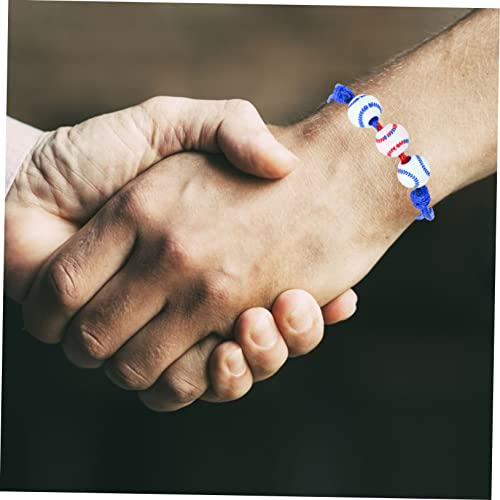 Milisten 30 Stück Teiliges Baseball Armband Handgefertigt Geflochtene Baseball Perlen Armbänder Sport Schmuckaccessoires für Damen Leichtes Komfortables Handgelenkschmuck Milisten 30 Stück Teiliges Baseball Armband Handgefertigt Geflochtene Baseball Perlen Armbänder Sport Schmuckaccessoires für Damen Leichtes Komfortables Handgelenkschmuck von Milisten