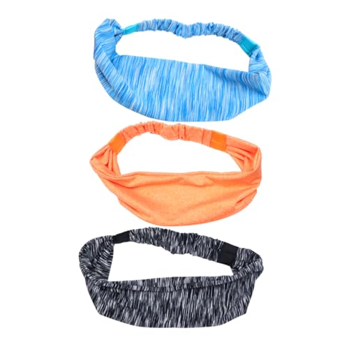 Milisten 3stücke Teiliges Sporty Yoga Haarband Für Frauen Schweißabsorbierendes Elastisches Kopfband Blau Orange Für Yoga Laufen Und Fitness-aktivitäten Milisten 3stücke Teiliges Sporty Yoga Haarband Für Frauen Schweißabsorbierendes Elastisches Kopfband Blau Orange Für Yoga Laufen Und Fitness-aktivitäten von Milisten