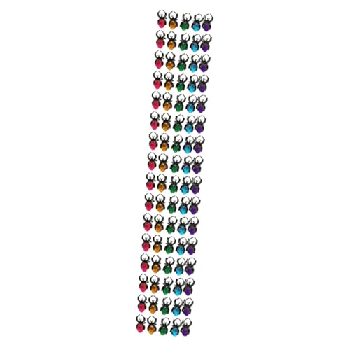 Milisten 4 Sätze Spinnenring Banner Spinnenringe Halloween Party Charm Halloween Riesenspinnen Dekorationen Streich Halloween Spinnenring Gefälschte 20 Stück * 4 von Milisten