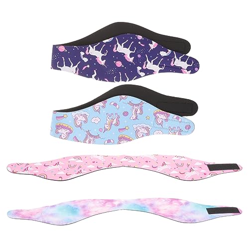 Milisten 4stücke Elastische Wasserdichte Damen Schwimmstirnbänder Für Pool Und Dusche Ohr Schutz Stirnbänder Milisten 4stücke Elastische Wasserdichte Damen Schwimmstirnbänder Für Pool Und Dusche Ohr Schutz Stirnbänder von Milisten