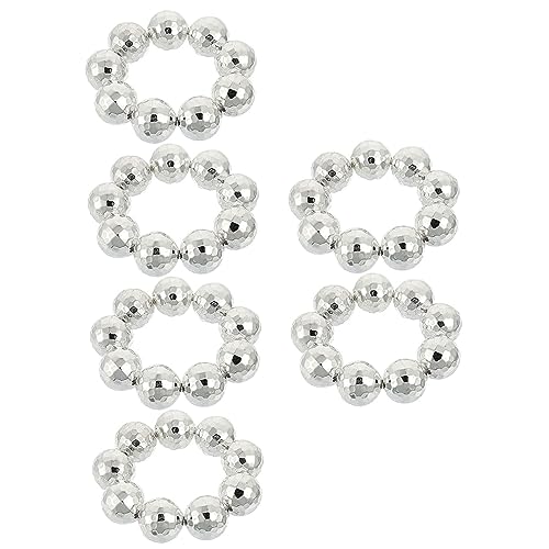 Milisten 6 Stück Teiliges Disco Ball Armband für Damen Modisches Handgelenk Schmuckset Partys und Besondere Anlässe Einfach Anzulegen Elegantes Design Bunten Farben von Milisten