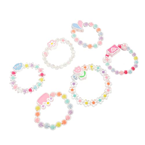 Milisten 6 Stück Teiliges Elastisches Armband für Bezaubernde Perlenarmbänder für Mädchen für Partys und Alltag Farbenfrohes und Einzigartiges Design Perfektes für Kleine Prinzessinnen Milisten 6 Stück Teiliges Elastisches Armband für Bezaubernde Perlenarmbänder für Mädchen für Partys und Alltag Farbenfrohes und Einzigartiges Design Perfektes für Kleine Prinzessinnen von Milisten