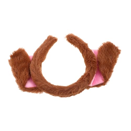 Milisten Adorable Hundekopfband Mit Süßen Hundohren Kostümzubehör Für Halloween Karneval Und Cosplay-partys Für Damen Und Herren von Milisten