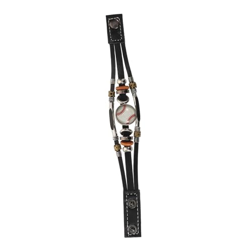 Milisten Fußball-fan-armband – Vintage-armbandschmuck Für Herren Mit Glatter Textur von Milisten
