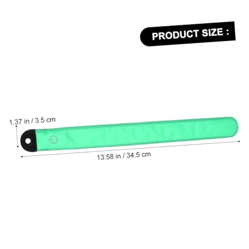 Milisten LED Leucht Slap Armband Outdoor Glow Wrist Strap Flexible Party Accessoire mit Angenehmer Helligkeit Hautfreundlich für Nacht Events Sport und Festival Farben Milisten LED Leucht Slap Armband Outdoor Glow Wrist Strap Flexible Party Accessoire mit Angenehmer Helligkeit Hautfreundlich für Nacht Events Sport und Festival Farben von Milisten