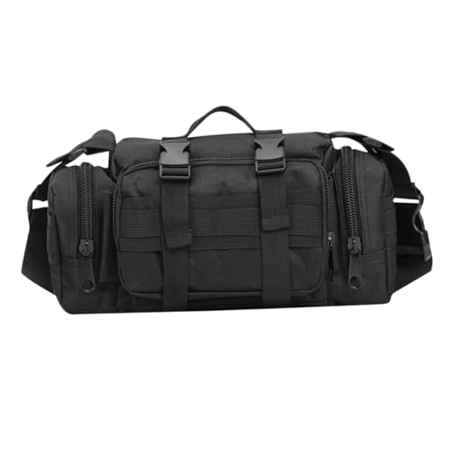 Milisten Taktische Umhängetasche Multifunktional Hüfttasche Camping Wandern Tragbare Schultertasche Outdoor Zubehör Leicht von Milisten