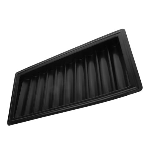 Milisten Poker Chip Organizer Acryl Tablett Transparent Chip Tray Vielseitiges Aufbewahrungstablett für Pokerspiele und Brettspiele Praktisch und Langlebig von Milisten