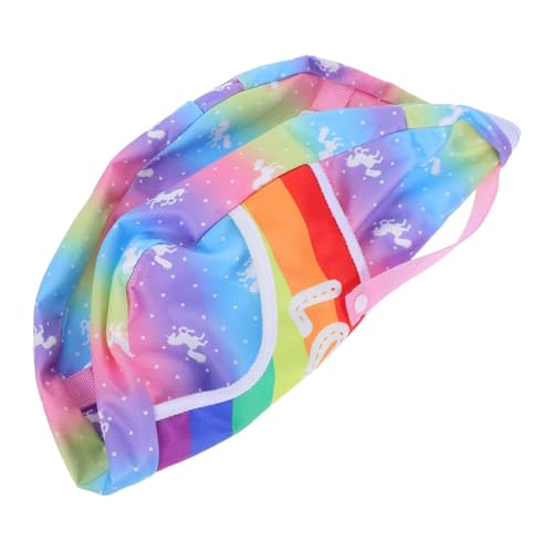 Milisten Stofftier-Rucksack Für Kleine Mädchen Puppenrucksack Mit Spielwindeltasche Mini-puppenrucksack Zum Transportieren Von Puppen Und Zubehör Ultraleichter Junge Mädchen-Rucksack von Milisten