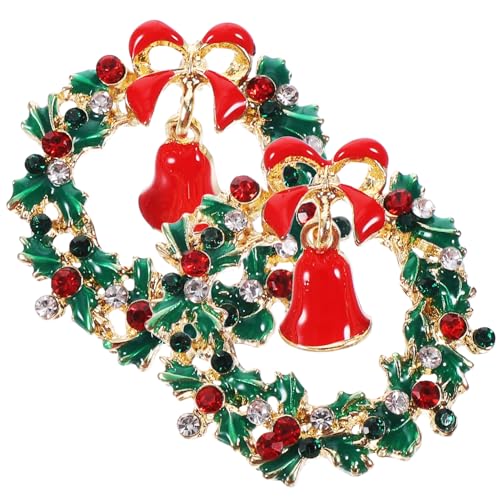 Milisten Weihnachts Ohrringe Damen Baumelnde Weihnachtskranz Ohrhänger Leicht Komfortabel Festliche Schmuck Geschenke für Frauen Weihnachten Party Milisten Weihnachts Ohrringe Damen Baumelnde Weihnachtskranz Ohrhänger Leicht Komfortabel Festliche Schmuck Geschenke für Frauen Weihnachten Party von Milisten
