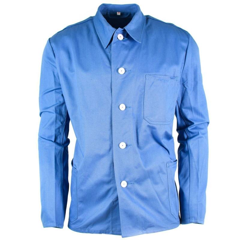 Echte Bundeswehr Sanitäterjacke Lazarett Service Blaues Uniform Hemd Neu von MilitarSurplusStore