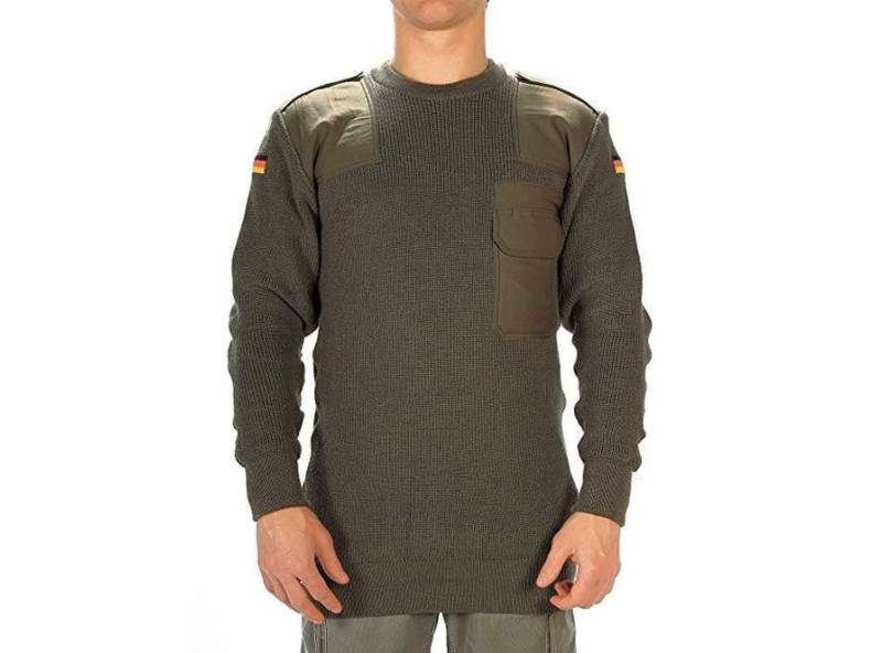 Echtes Bundeswehr Rollkommando Einsatzkommando Pullover Grün Oliv Rollkragen Wolle Neu von MilitarSurplusStore