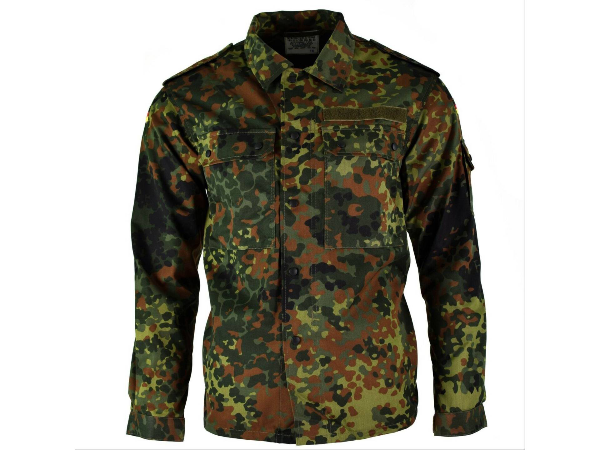 Original Bundeswehr Hemd Zipfelflecktarn Bw Einsatzjacke von MilitarSurplusStore