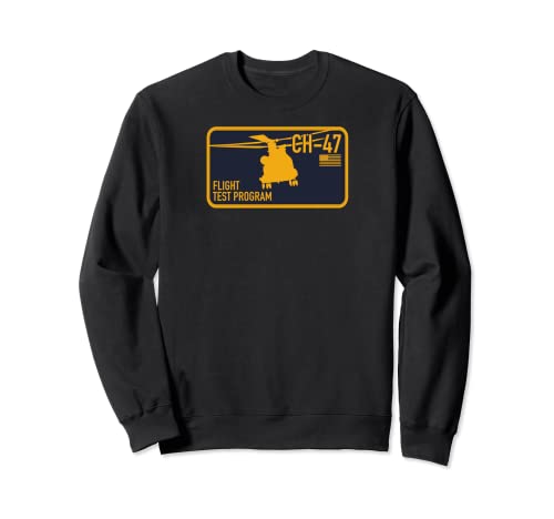 CH-47 Chinook-Aufnäher Sweatshirt von Military Airlift & CH47 Chinook Helicopter Gifts