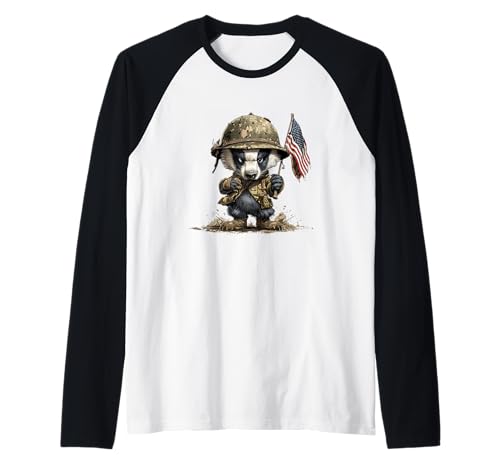 Militärisches Dachs Kostüm für Damen und Herren Raglan Militärisches Dachs Kostüm für Damen und Herren Raglan von Military Badger Outfit