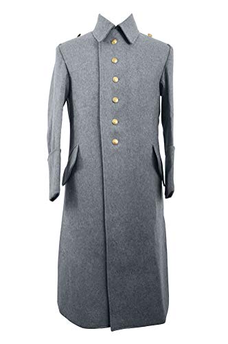Militaryharbor German Empire M1893 stone grey Wool Overcoat-4XL von Militaryharbor