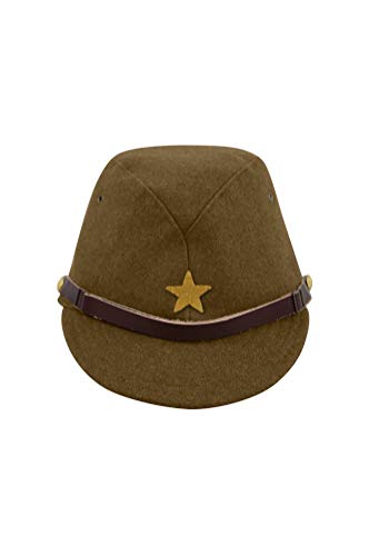 Militaryharbor WWII Japanische IJA Army EM Feldmütze Wolle olivgrün - Gr�n - 60/61 von Militaryharbor