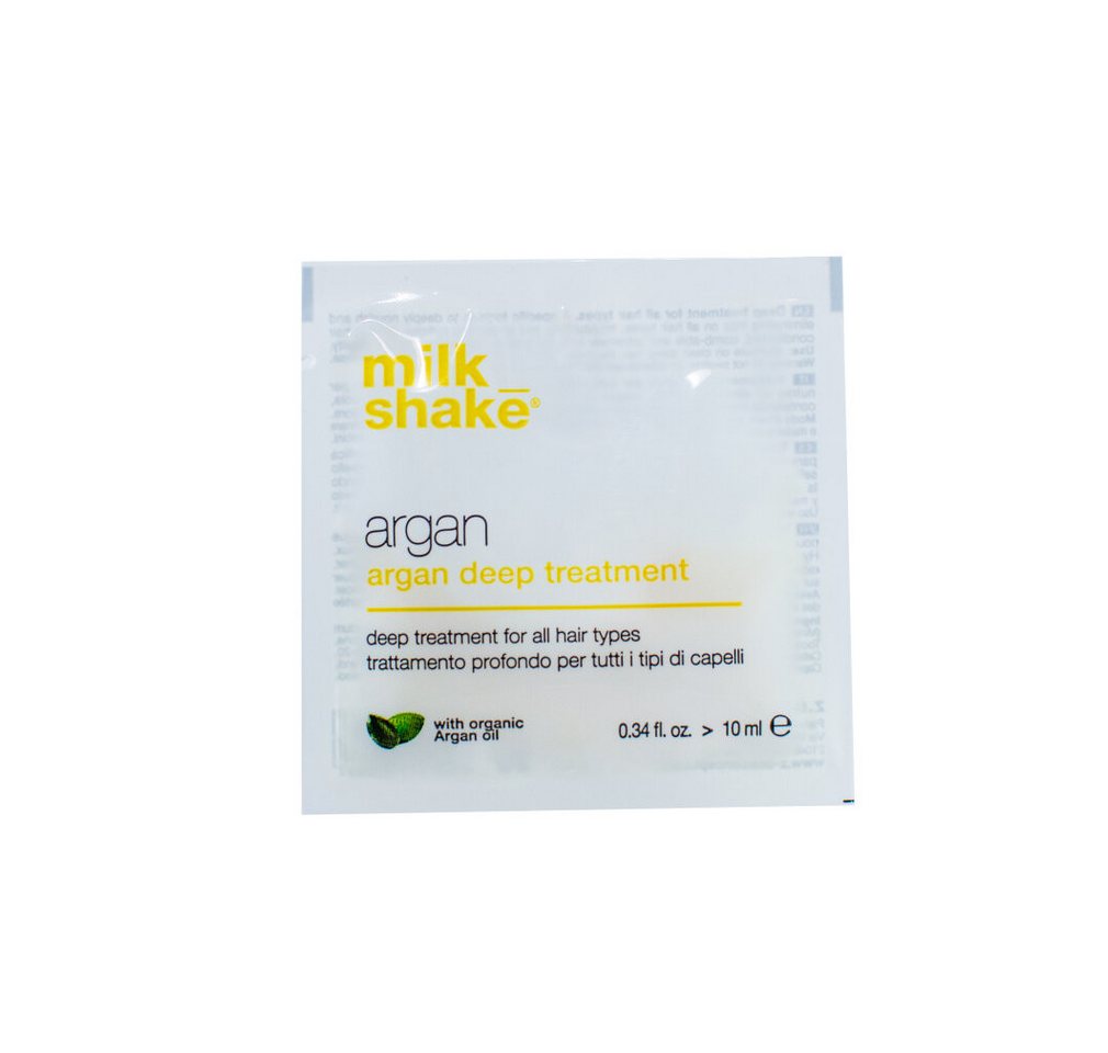 Milk Shake Haarpflege-Set Argan Bio Arganöl Haar Creme Behandlung für nährende 10 ml Milk Shake Haarpflege-Set Argan Bio Arganöl Haar Creme Behandlung für nährende 10 ml von Milk Shake