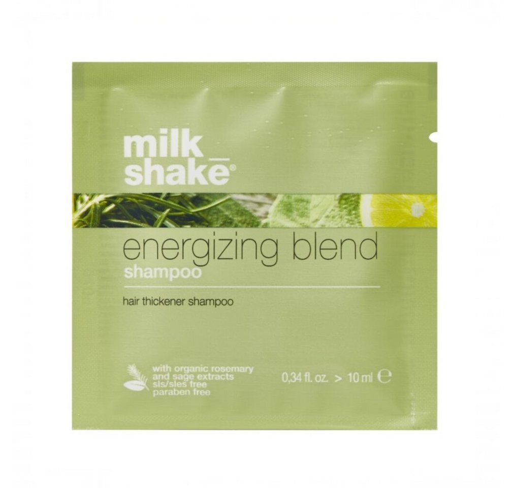 Milk Shake Haarshampoo Energizing Blend Sulfate-Free Hair Shampoo Verdickung 10 ml von Milk Shake