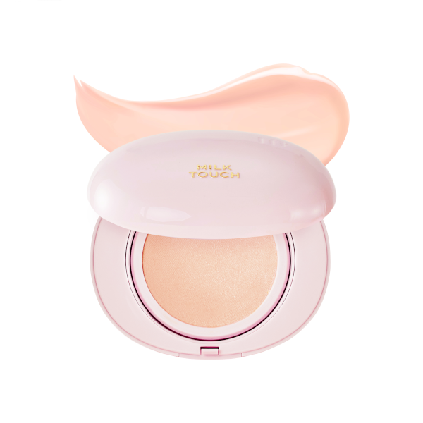 Milk Touch - All-day Skin Fit Milky Glow Cushion SPF 50+ PA++++ - 15g - 19C Rosy Ivory von Milk Touch