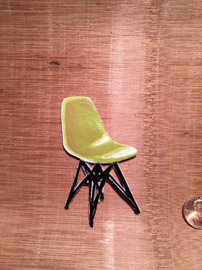 Eames Chair Pin/Brosche Eames Chair Pin/Brosche von MilkBarShop