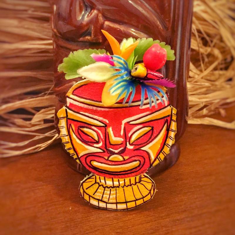 Glas Tiki Mai Tai Glas Tiki Mai Tai von MilkBarShop