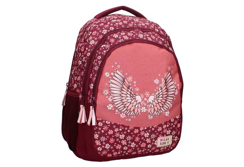 Milky Kiss Kinderrucksack Rucksack – Schultasche mit Große-Fächer Schulrucksack (1-tlg) von Milky Kiss