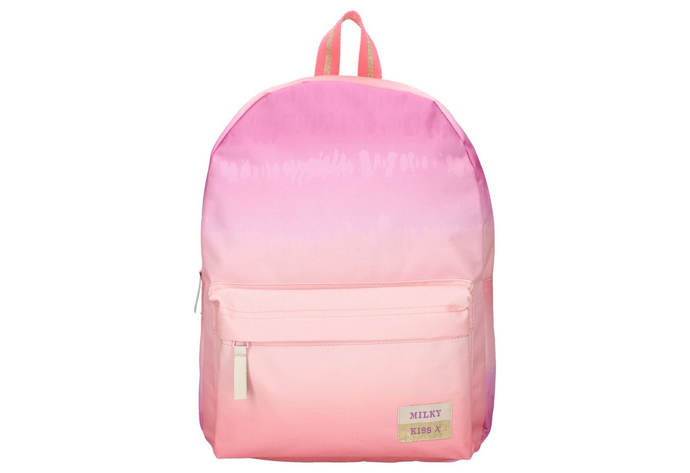 Milky Kiss Rucksack Bold Style Rucksack – Auffälliger Rucksack in Rosa Degrade Schultasche von Milky Kiss
