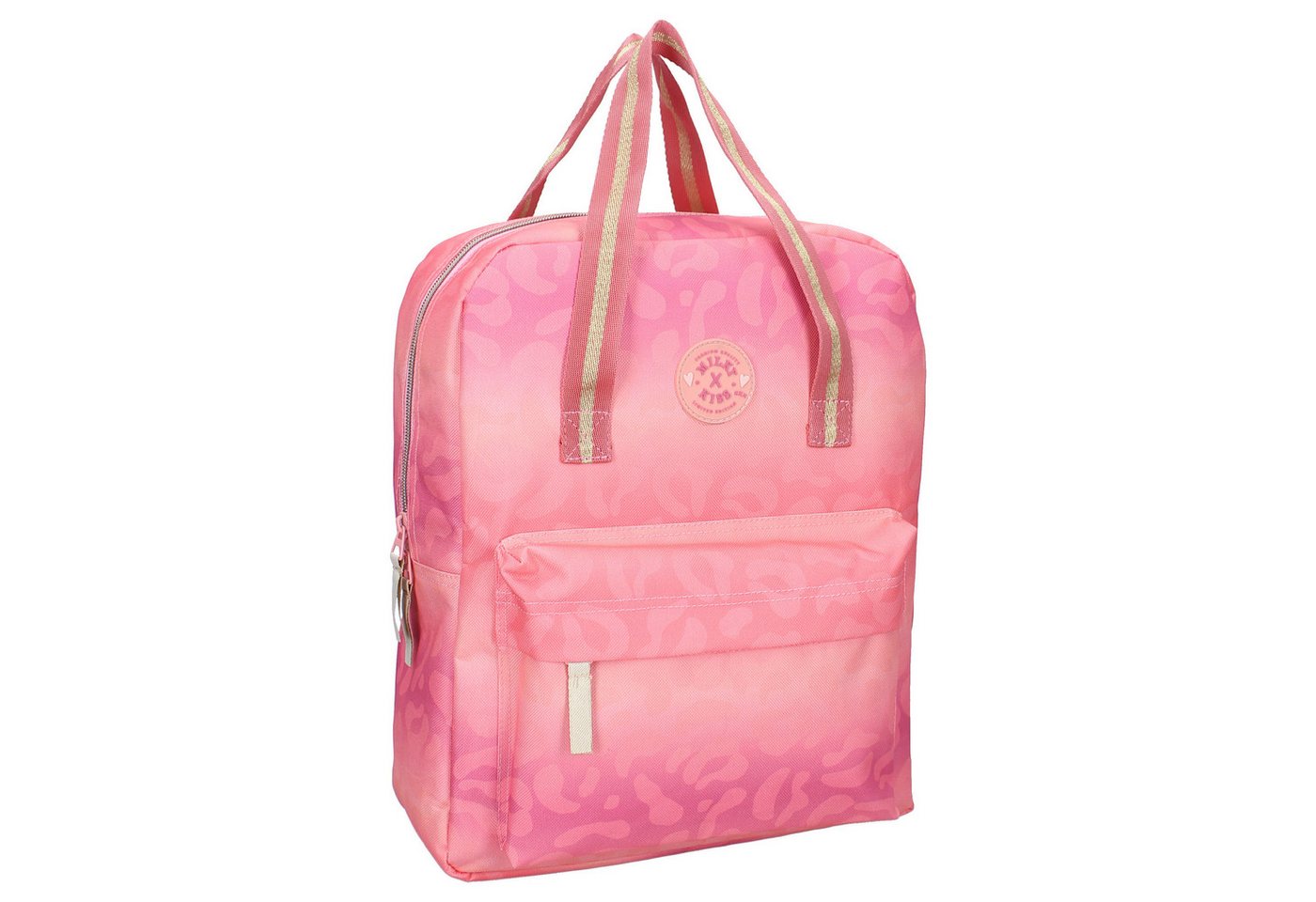 Milky Kiss Rucksack Love and Laughter Rucksack – Trendige Tasche in Rosa Schultasche von Milky Kiss