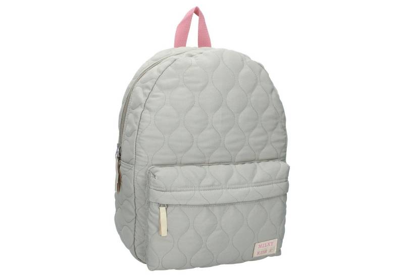 Milky Kiss Rucksack Rucksack Sweet Bliss – Sanfte grüne Tasche, verspieltes Steppmuster von Milky Kiss