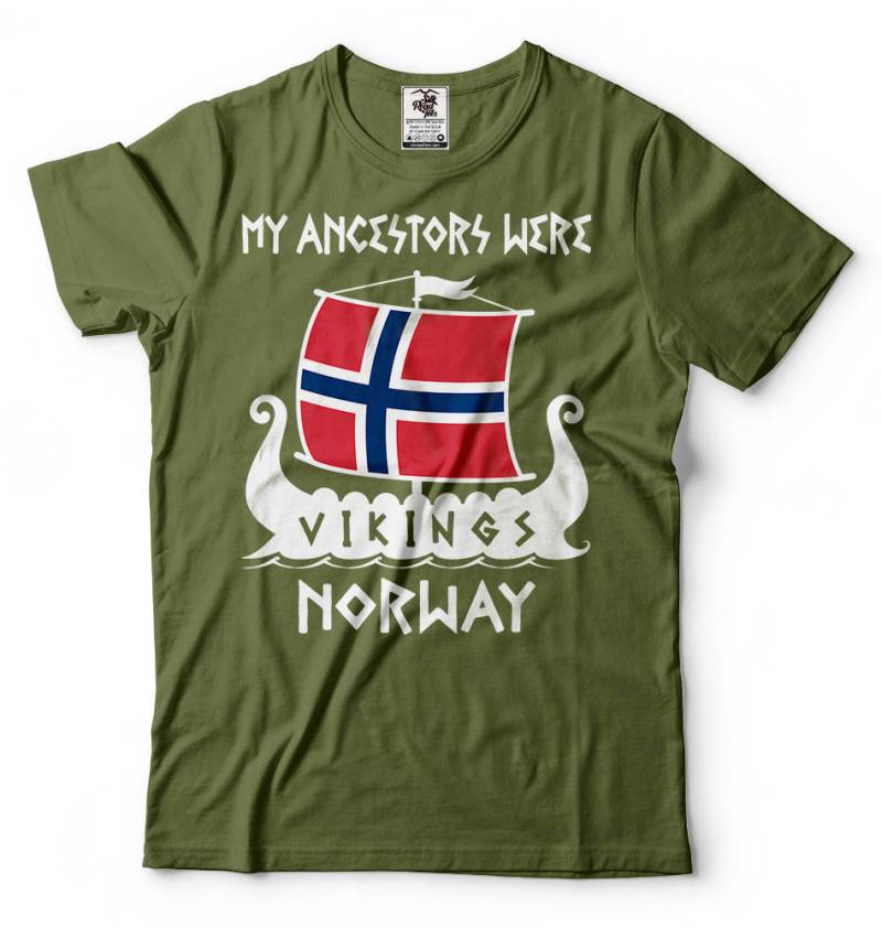 Norwegen Viking Heritage T-Shirt Ancestry Pride Norwegen Viking Heritage T-Shirt Ancestry Pride von MilkyWayTshirts