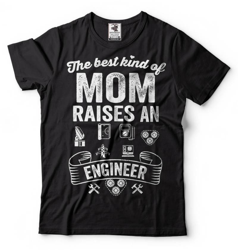 Techniker T-Shirt Der Mutter Des Technikers Geschenk Für Mama Die Besten Mütter Erziehen Ein Techniker-Geburtstagsgeschenk Technik-T-Shirt von MilkyWayTshirts