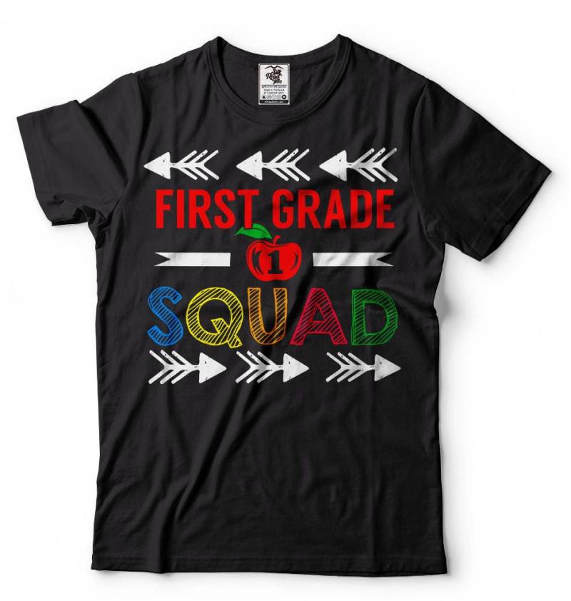 First Grade Squad T-Shirt - Zurück Zu Schullehrer-T-Shirt First Grade Squad T-Shirt - Zurück Zu Schullehrer-T-Shirt von MilkyWayTshirts