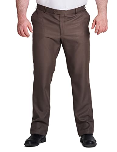 Mill&Tailor Flatfront Herren Hose I Stoffhose für Männer I elastische Chino Hose Herren I Anzug-Hose für Business & Freizeit I Moderne Hose Herren I Stoff Hose mit Taschen von Mill&Tailor