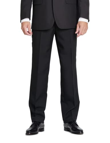 Mill&Tailor Herren Conrad Hose Schwarz I Baukasten System I Angenehmer Fit I Auch für Kräftige Männer von Mill&Tailor