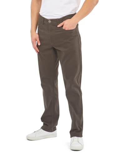 Mill&Tailor Herren Hose I Stoffhose für Männer I Chino Hose Herren I Hose für Business & Freizeit I Regular Fit (as3, Numeric, Numeric_48, Regular, Regular, braun) von Mill&Tailor