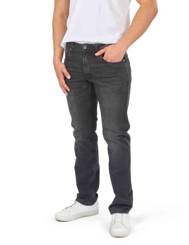 Mill&Tailor Herren Jeans Schwarz I Größe individuell wählbar I Bequeme Jeans Herren I Hosen aus Baumwolle & Polyester I Business- & Freizeithose Herren mit lässigem Fit I Mit 5 Taschen von Mill&Tailor