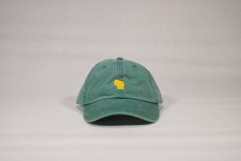 Grün/Gold Wisconsin Hut Grün/Gold Wisconsin Hut von MillCityMadeApparel