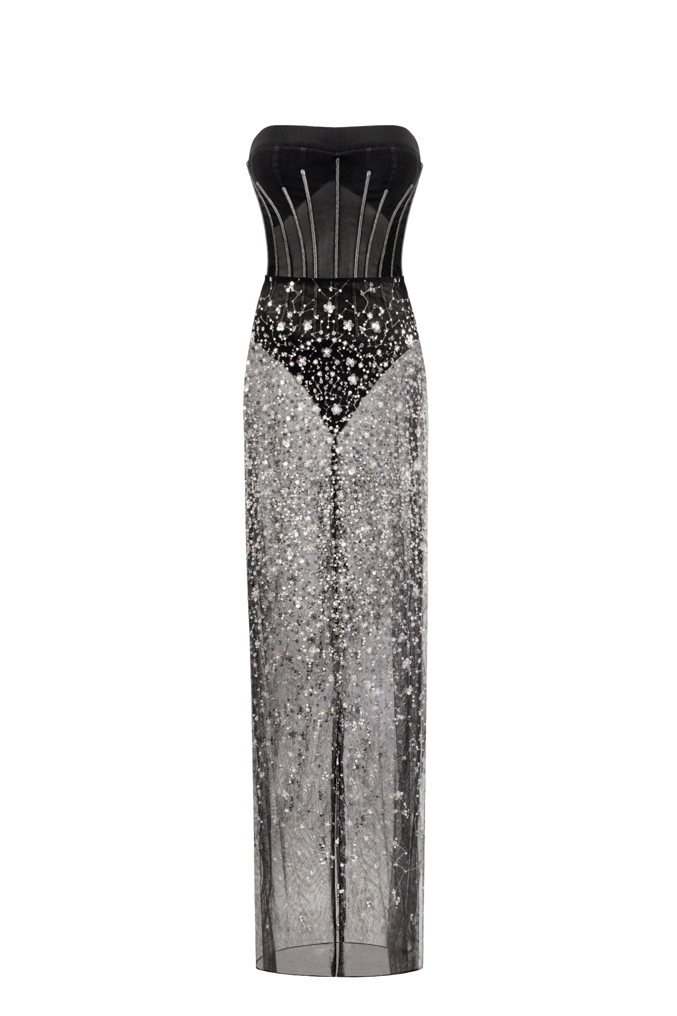 Crystal-covered fabulous black maxi dress - Black - XXL - Milla - Maxi dresses Crystal-covered fabulous black maxi dress - Black - XXL - Milla - Maxi dresses von Milla