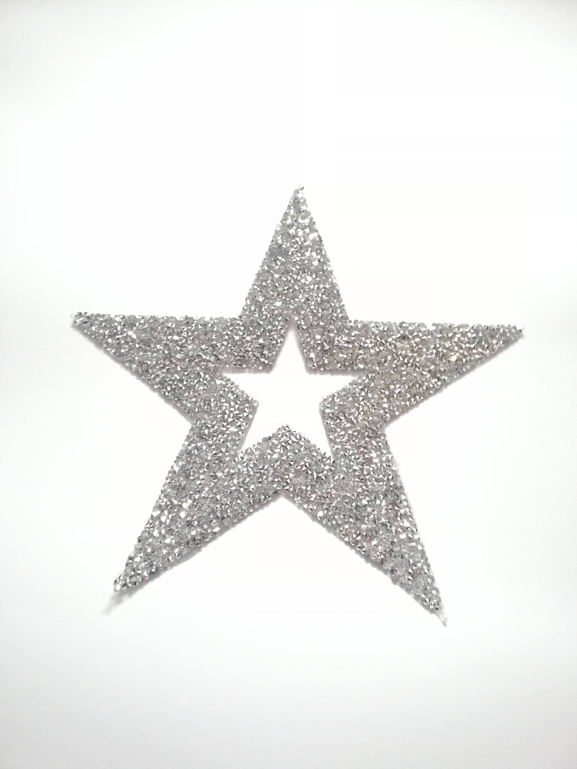 Strass Applikation Zum Aufbügeln Großer Stern von MillasNaehzauberei