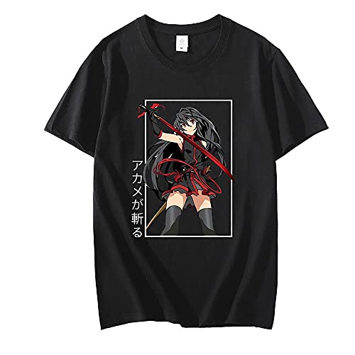 Akame Ga Kill T-Shirt Esdeath Empire Night Raid Akame Anime Grafik Kurzarm T-Shirt Tops für Männer Frauen von Millay