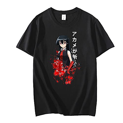 Akame Ga Kill T-Shirt Esdeath Empire Night Raid Akame Anime Grafik Kurzarm T-Shirt Tops für Männer Frauen von Millay