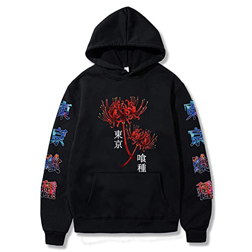 Anime Tokyo Ghoul Ken Kaneki Hoodie Neuheit Oberbekleidung Pullover Sweatshirt für Männer Frauen Jugend von Millay