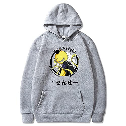 Assassination Classroom Korosensei Hoodie Anime Langarm Kapuzenpullover für Männer Frauen von Millay