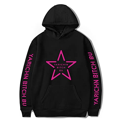 Yarichin B Club Hoodie Yuri Tamura Anime Grafik Bedruckte Pullover Sweatshirts Männer Frauen Hip Hop Streetwear von Millay