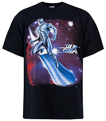 Vintage Marvel 2001 T-Shirt Silver Surfer, Power Cosmic, schwarz, L Vintage Marvel 2001 T-Shirt Silver Surfer, Power Cosmic, schwarz, L von Millennium Designs