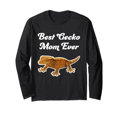 Beste Gecko-Mama Aller Zeiten - Crested Geckos Langarmshirt von Miller Sye