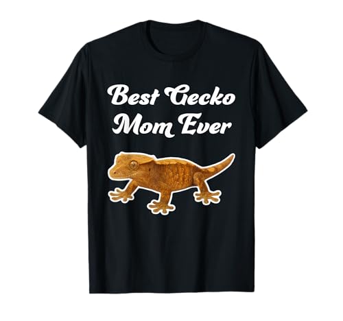 Beste Gecko-Mama Aller Zeiten - Crested Geckos T-Shirt von Miller Sye